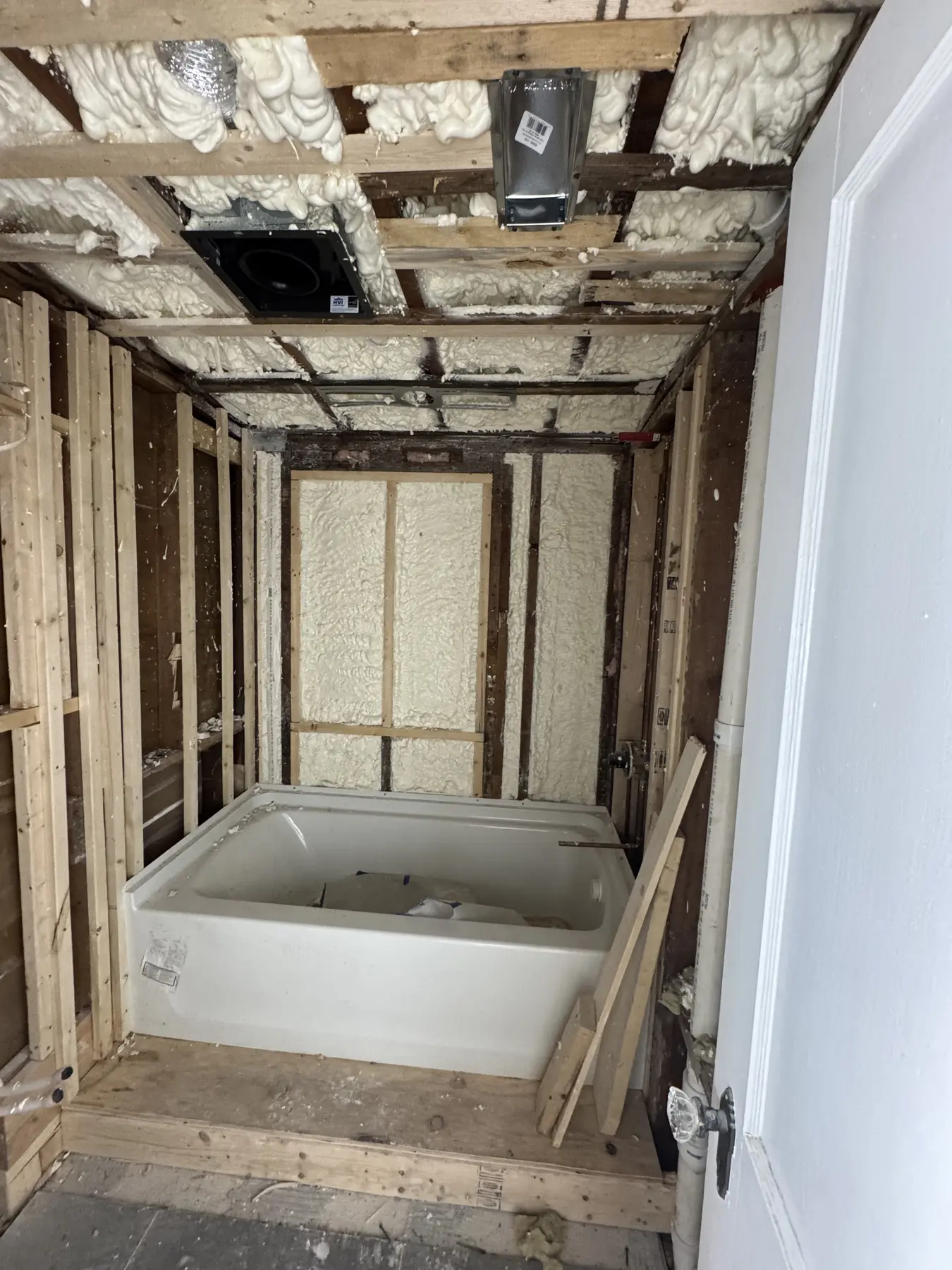 Bathroom before