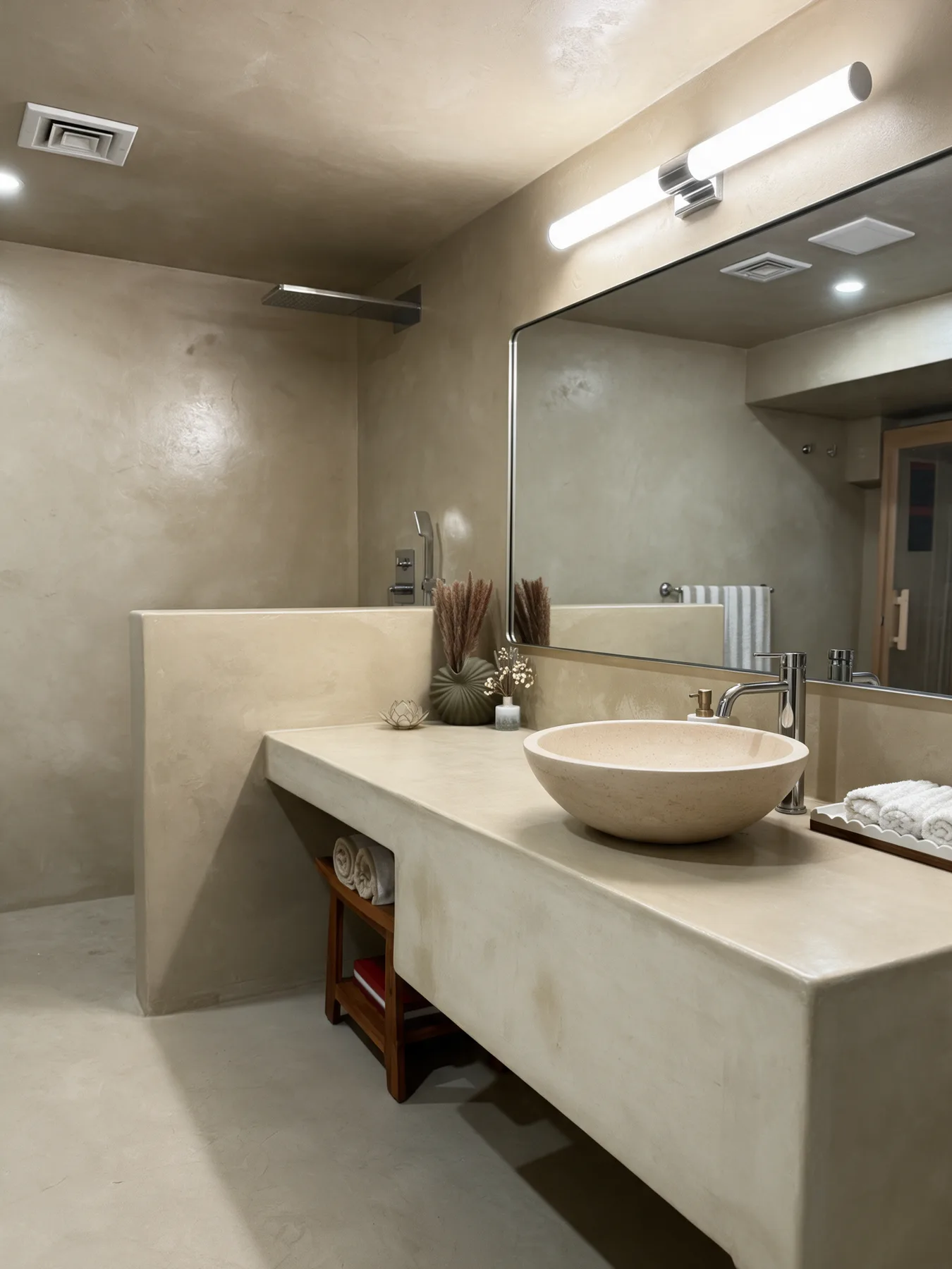 Microcement by Ezra Plastering in Greater Boston